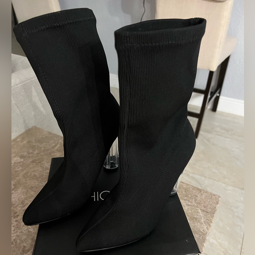 Black booties